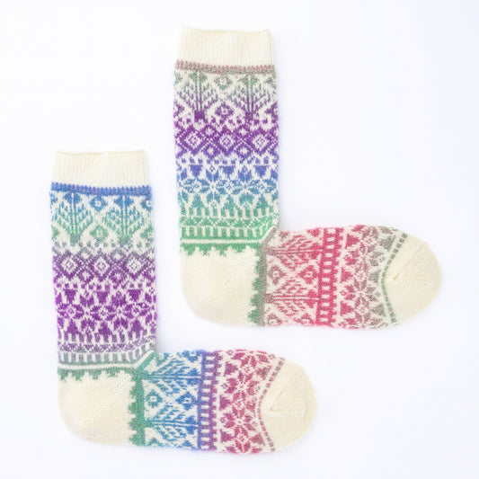 グラデジャカード・ウール