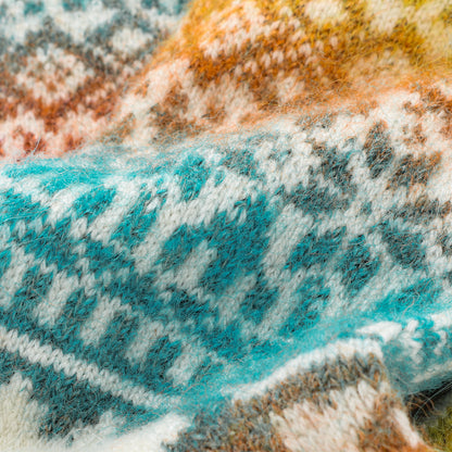 グラデジャカード・ウール